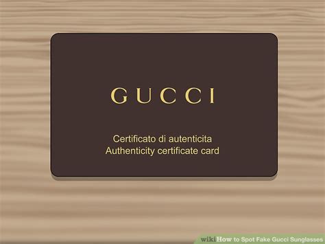 fake gucci helt|gucci authenticity card.